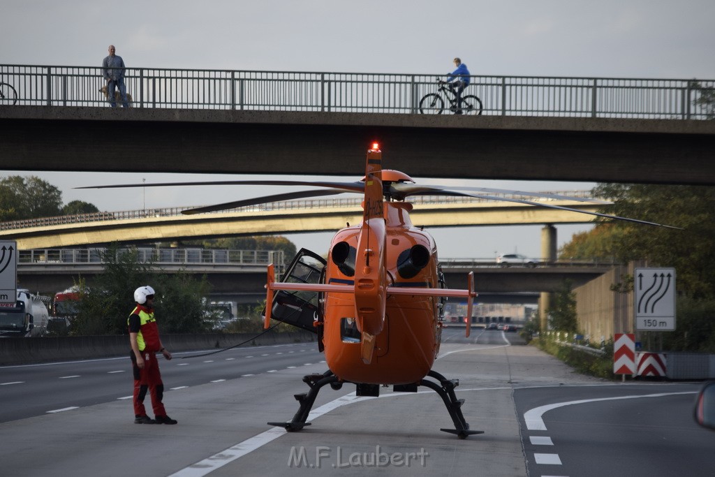 VU mehrere PKW A 3 Rich Oberhausen Hoehe AK Koeln Ost P111.JPG - Miklos Laubert